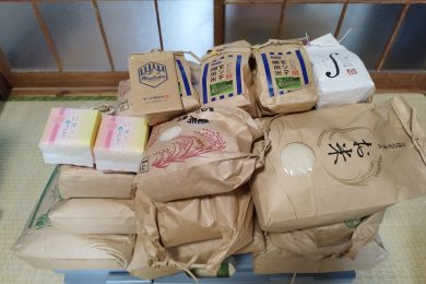 県ＪＡ女性組織協議会様、フードドライブありがとうございました