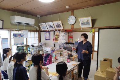山大附属中学校３学年の皆さん、ありがとうございました。